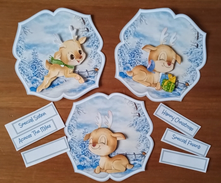 Baby deer toppers by Jackie Odonnell