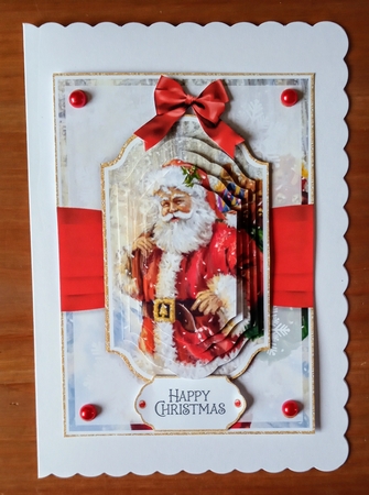 Santa Claus 7x5 Set by Jackie Odonnell