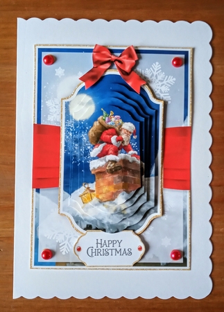 Santa Claus 7x5 Set by Jackie Odonnell