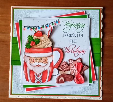 Christmas Hot Chocolate 6inch Collection by Jackie Odonnell