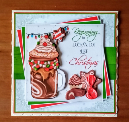 Christmas Hot Chocolate 6inch Collection by Jackie Odonnell