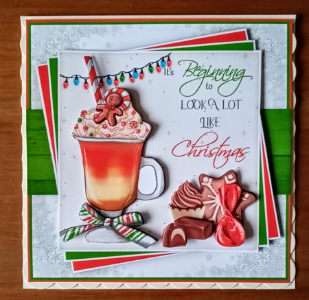 Christmas Hot Chocolate 6inch Collection by Jackie Odonnell