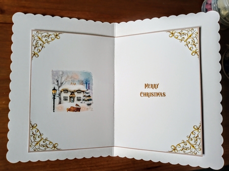 Christmas Snow is Falling Insert 1  by Jackie Odonnell