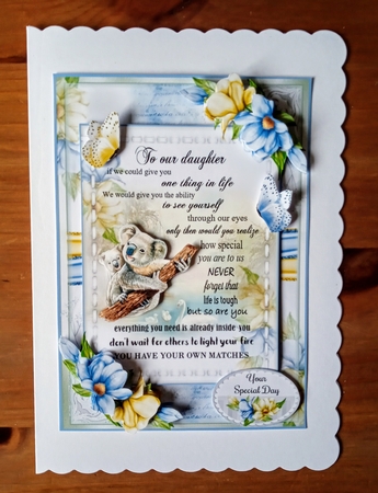 To Our Daughter Mini Page Kit by Jackie Odonnell