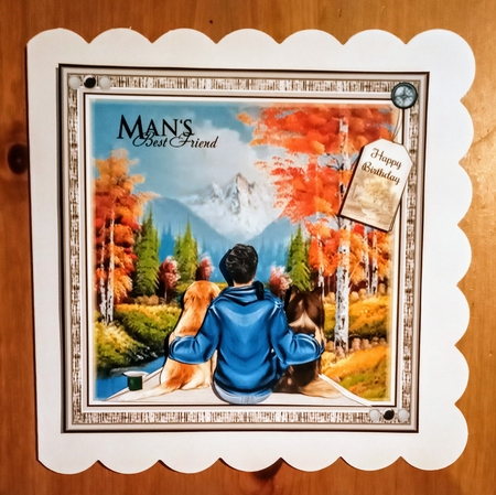 Mans Best Friend 7x7 Mini Page Kit  by Jackie Odonnell