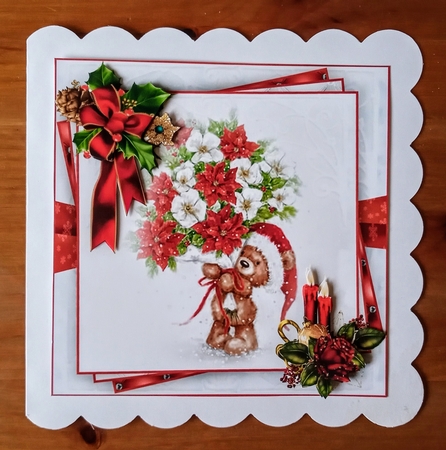 Christmas Teddy 2 Mini Kit #2    by Jackie Odonnell