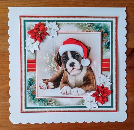 Christmas Boxer Mini Page Kit by Jackie Odonnell
