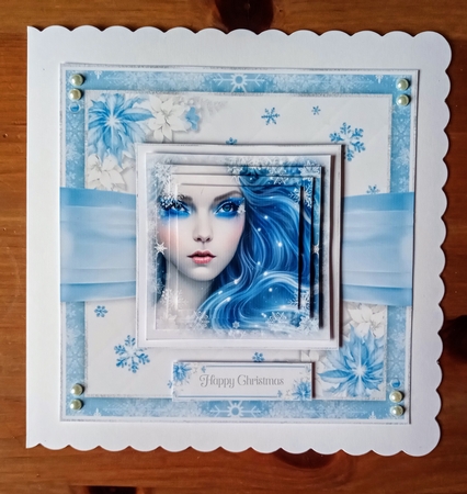 Ice Princess 7x7 inch Bumper Set by Jackie Odonnell