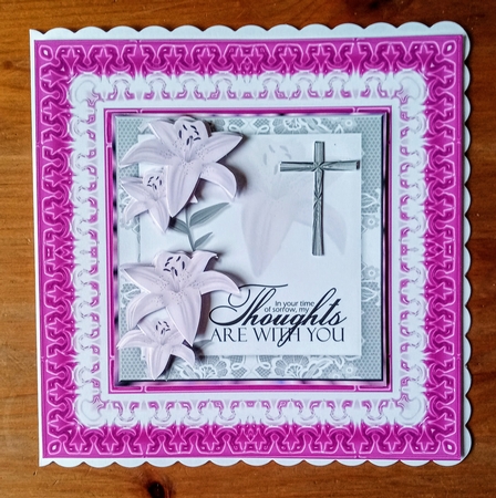 Sympathy Lilies Mini Kit by Jackie Odonnell