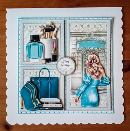 Fashionable Collage Mini Page Kit by Jackie Odonnell