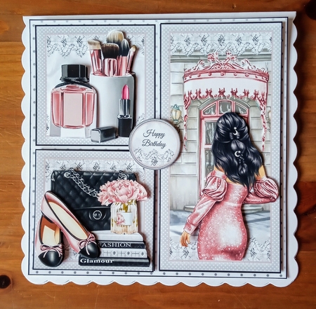 Fashionable Collage 02 Mini Page Kit by Jackie Odonnell