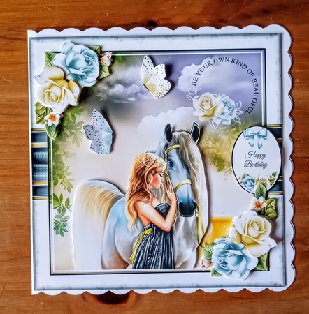 The Beautiful Horse Mini Page Kit by Jackie Odonnell