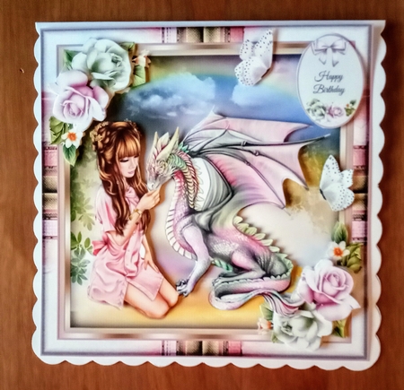 The Girl & The Dragon Mini Page Kit by Jackie Odonnell