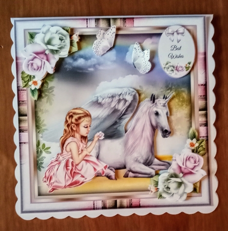 The Girl & The Unicorn Mini Page Kit by Jackie Odonnell