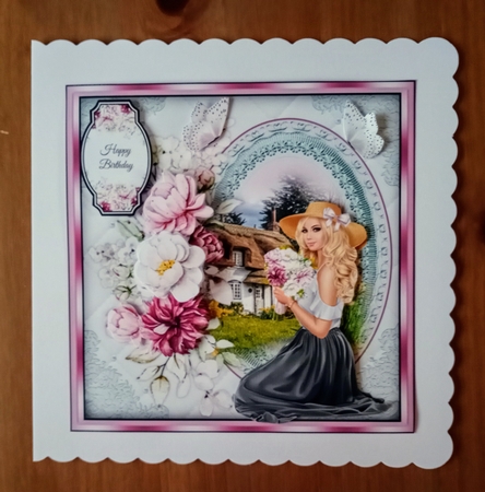 Simply Floral Mini Page Kit by Jackie Odonnell
