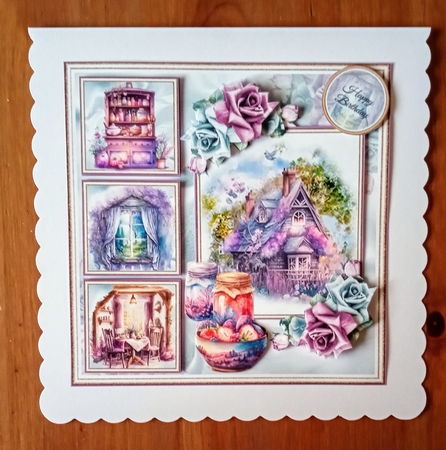 Cottage Life Collage Mini Page Kit by Jackie Odonnell
