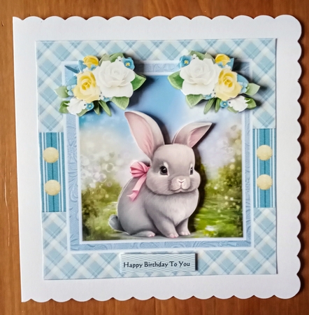 Cute Birthday Bunny Mini Kit by Jackie Odonnell