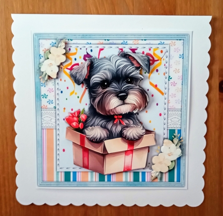 8x8 Mini Kit, Gorgeous Pup in a Box 2 by Jackie Odonnell