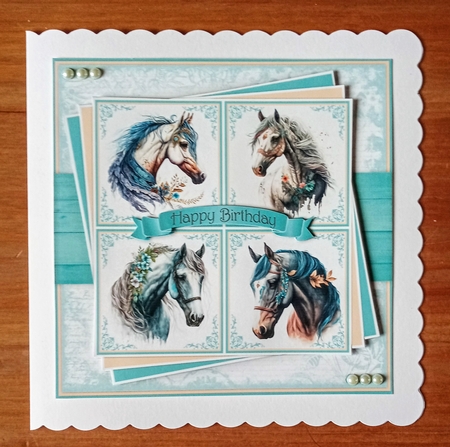 Boho Horses 2 Mini Kit by Jackie Odonnell