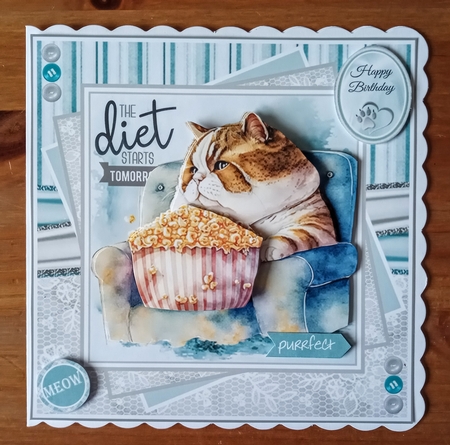 The Diet Starts Tomorrow Mini Page Kit by Jackie Odonnell
