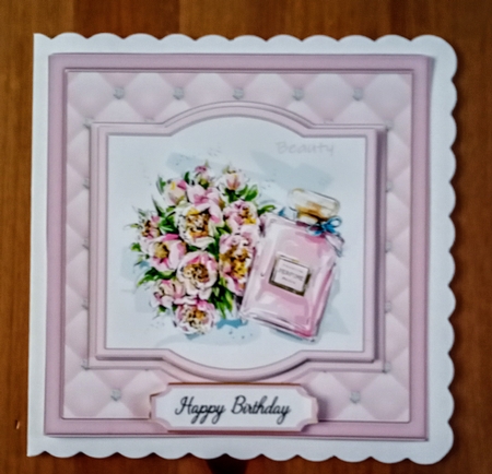 Beauty Birthday Card by Jackie Odonnell