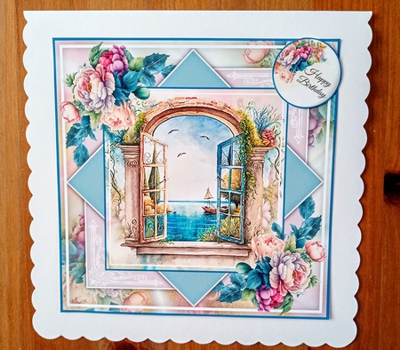 Window With A View 03 Mini Page Kit by Jackie Odonnell