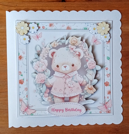 8x8 Mini Kit, Gorgeous Baby Bear by Jackie Odonnell