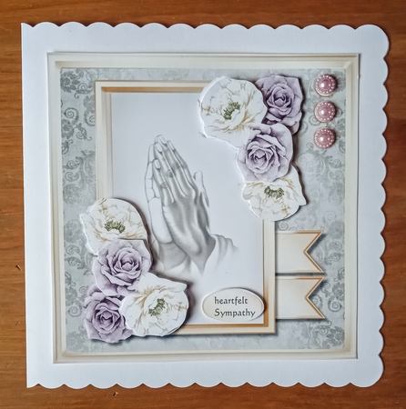 Sympathy Roses 1 by Jackie Odonnell