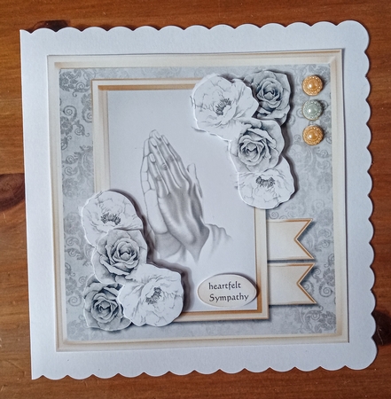 Sympathy Roses 2 by Jackie Odonnell
