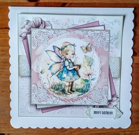 The Bottom of my garden fairy by Jackie Odonnell