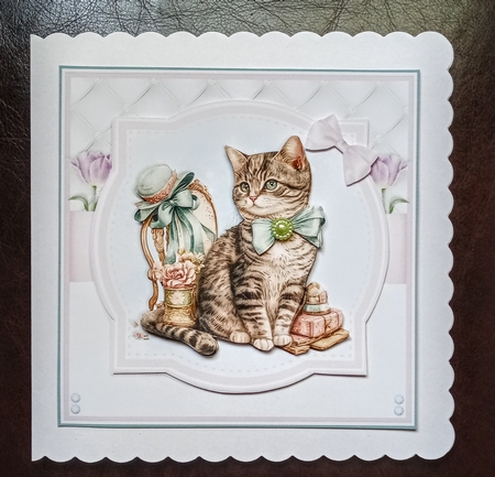SHABBY CHIC CATS by Jackie Odonnell