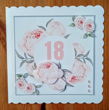Big Birthdays - makes 10 cards (7x7 inch square card kit) by Jackie Odonnell