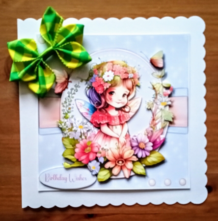 8X8 Mini Kit, Beautiful Flower Fairy Girl  4 by Jackie Odonnell