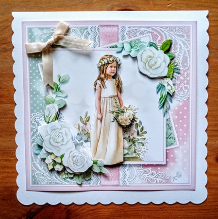 Just a girl and her Flowers KIT- four  by Jackie Odonnell