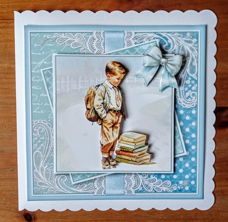 Just a boy and his books  by Jackie Odonnell