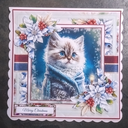 Cozy Winter Kitten Mini Page Kit by Jackie Odonnell