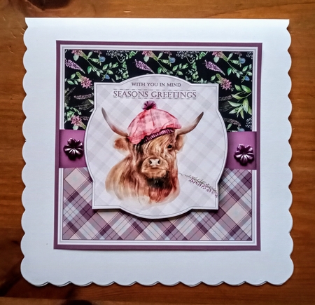 Highland Christmas mini kit by Jackie Odonnell