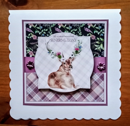 Highland Christmas mini kit by Jackie Odonnell