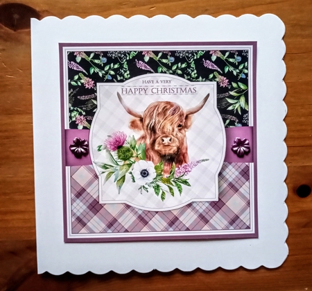 Highland Christmas mini kit by Jackie Odonnell
