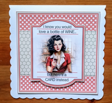 A Bottle Of Wine by Jackie Odonnell