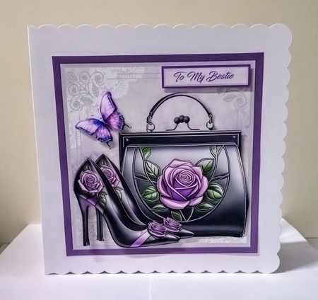 Handbag And Matching Shoes Mini Kit 02 by Jackie Odonnell