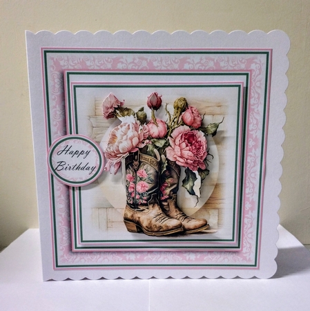 Floral Boot Topper Kit  by Jackie Odonnell