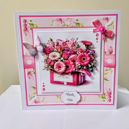 Say it With Flowers - Pink by Jackie Odonnell