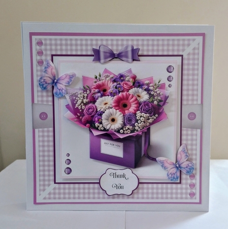 Say it With Flowers - Purple by Jackie Odonnell