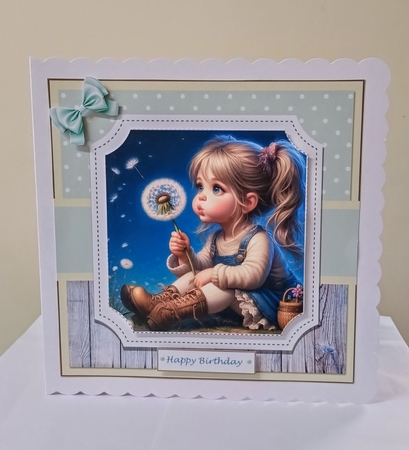 Make A Wish Card & Toppers Set by Jackie Odonnell