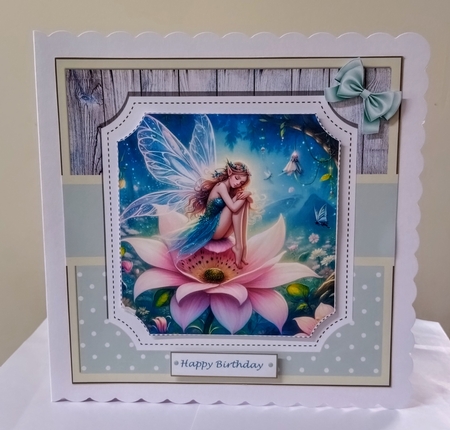 Spring Fairies Card & Toppers Set by Jackie Odonnell