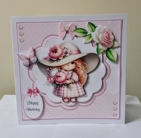 Peony Flower Girls by Jackie Odonnell