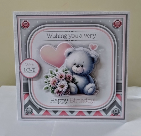 Birthday Bear Hugs by Jackie Odonnell
