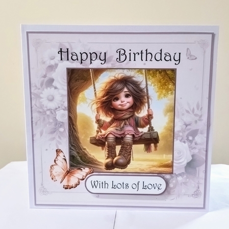 Garden Swing Birthday by Jackie Odonnell