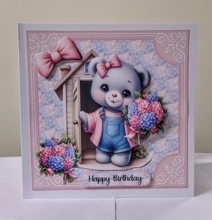 Hydrangea Bear by Jackie Odonnell